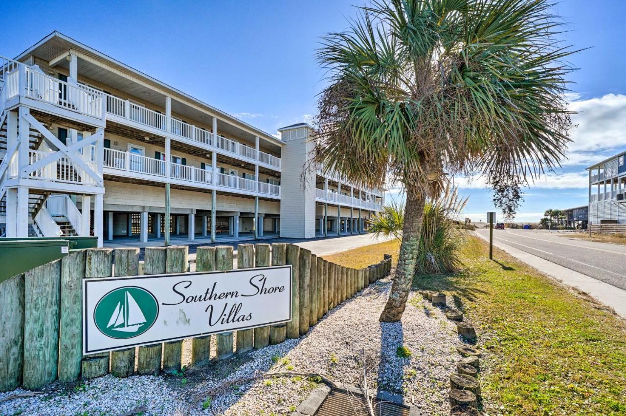 Oak Island Beachfront Condo With Community Pool エクステリア 写真